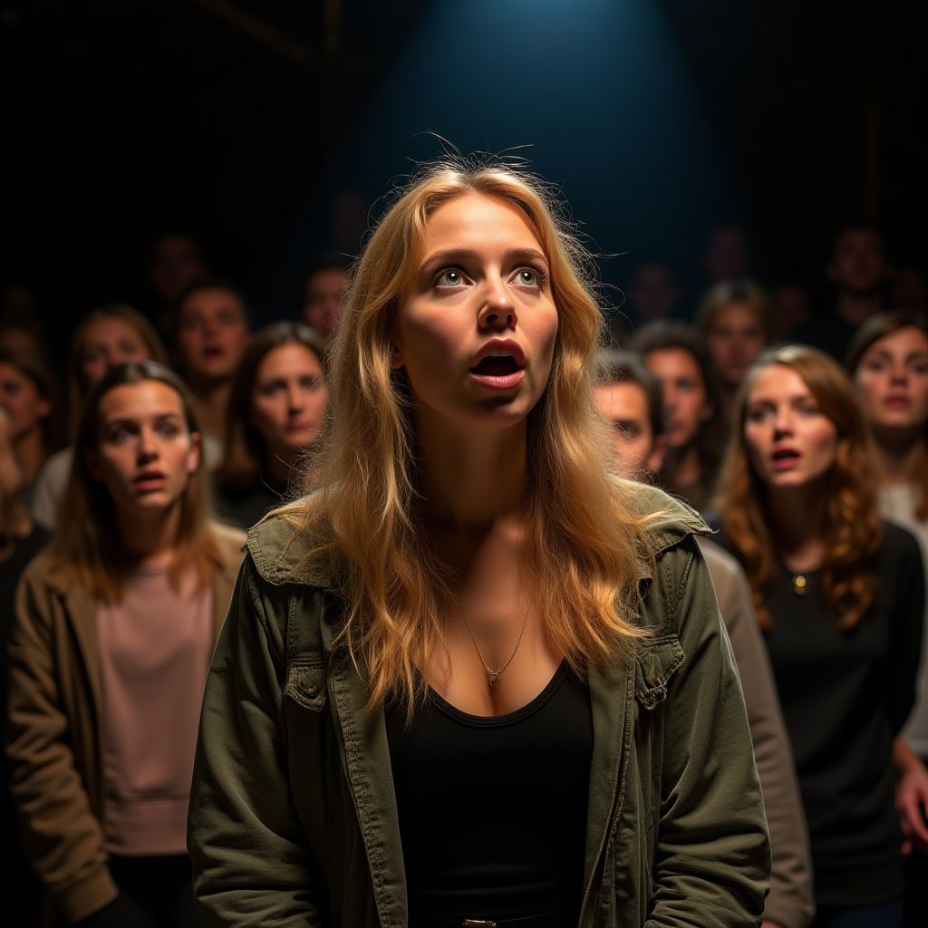 Актриса забыла текст, но зал замер от неожиданного поворота