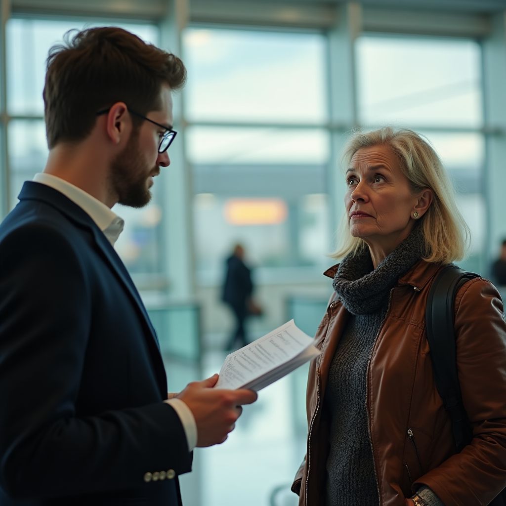 Судьбоносная встреча в аэропорту: жуткая тайна вручается в тишине…