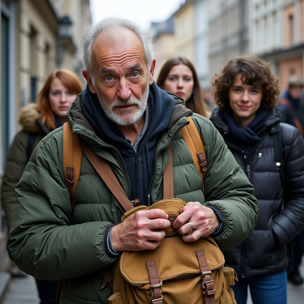 Шокирующая правда: что нашёл старик в своём рваном рюкзаке…