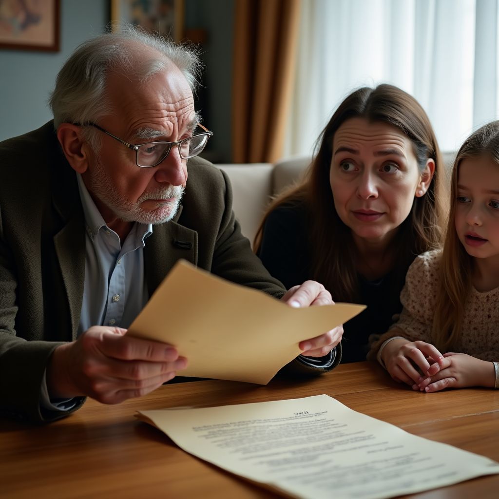 Нотариус открыл конверт — шокирующая правда, никто не мог предположить… и всё замерло
