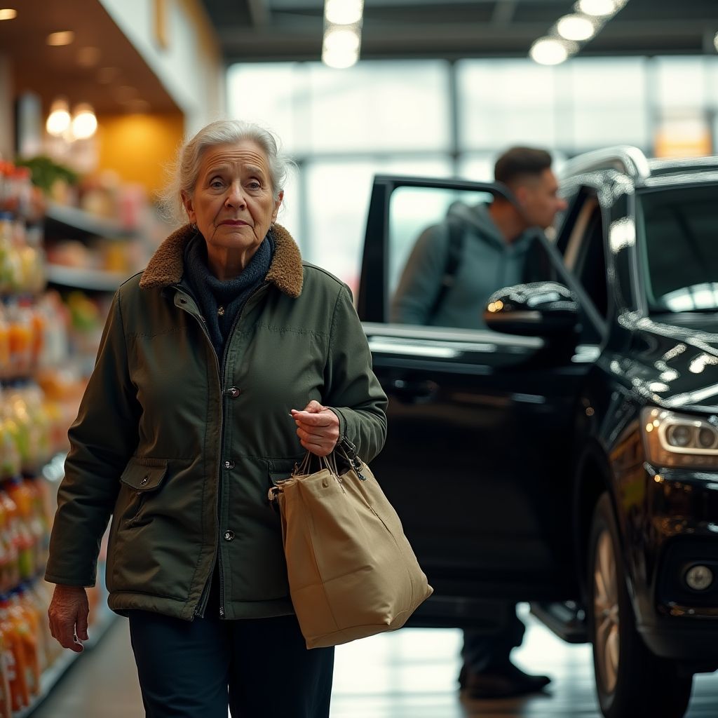 Старушка и чёрный джип: никто не ожидал такого поворота