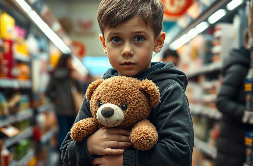 Eine ältere Dame fällt mitten im Supermarkt, doch niemand hilft. Sie krabbelt zur Tür und hofft, alleine herauszukommen… bis etwas passiert, das alle in Staunen versetzt.
