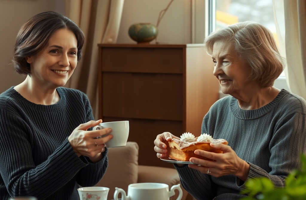 Sie ließ ihre Schwiegermutter nicht herein, nachdem sie gehört hatte, was durch die dünne Wand drang.
